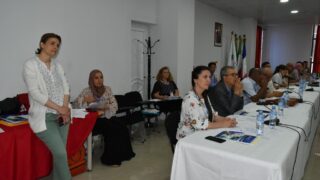 la 8 ème réunion des partenaires du consortium ESAGOV. 268 lancement de latelier sur le pilotage du projet d etablissement et la 8eme reunion des partenaires du consortium ESAGOV du 07 a 280