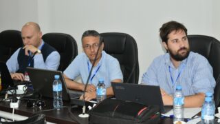 la 8 ème réunion des partenaires du consortium ESAGOV. 280 lancement de latelier sur le pilotage du projet d etablissement et la 8eme reunion des partenaires du consortium ESAGOV du 07 a 288