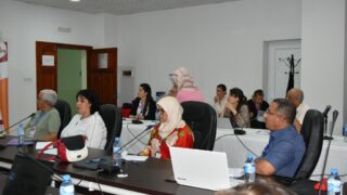 la 8 ème réunion des partenaires du consortium ESAGOV. 292 lancement de latelier sur le pilotage du projet d etablissement et la 8eme reunion des partenaires du consortium ESAGOV du 07 a 303