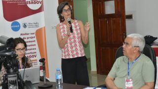 la 8 ème réunion des partenaires du consortium ESAGOV. 297 lancement de latelier sur le pilotage du projet d etablissement et la 8eme reunion des partenaires du consortium ESAGOV du 07 a 308