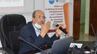 la 8 ème réunion des partenaires du consortium ESAGOV. 309 lancement de latelier sur le pilotage du projet d etablissement et la 8eme reunion des partenaires du consortium ESAGOV du 07 a 317