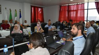 la 8 ème réunion des partenaires du consortium ESAGOV. 311 lancement de latelier sur le pilotage du projet d etablissement et la 8eme reunion des partenaires du consortium ESAGOV du 07 a 319