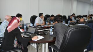 la 8 ème réunion des partenaires du consortium ESAGOV. 319 lancement de latelier sur le pilotage du projet d etablissement et la 8eme reunion des partenaires du consortium ESAGOV du 07 a 331