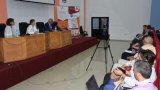 la 8 ème réunion des partenaires du consortium ESAGOV. 55 lancement de latelier sur le pilotage du projet d etablissement et la 8eme reunion des partenaires du consortium ESAGOV du 07 a 44