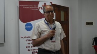 la 8 ème réunion des partenaires du consortium ESAGOV. 57 lancement de latelier sur le pilotage du projet d etablissement et la 8eme reunion des partenaires du consortium ESAGOV du 07 a 53