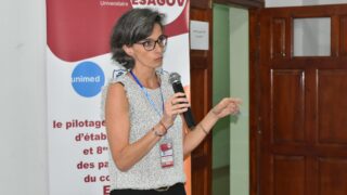 la 8 ème réunion des partenaires du consortium ESAGOV. 62 lancement de latelier sur le pilotage du projet d etablissement et la 8eme reunion des partenaires du consortium ESAGOV du 07 a 74
