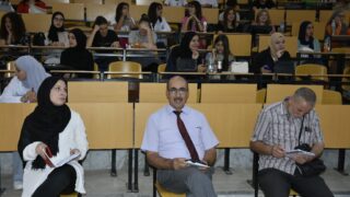 Ceremonie de lancement officiel de la rentree universitaire 2022 2023 departement d architecture 110