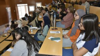 Ceremonie de lancement officiel de la rentree universitaire 2022 2023 departement d architecture 130