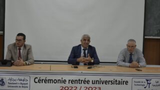 Ceremonie de lancement officiel de la rentree universitaire 2022 2023 departement d architecture 161