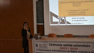 Ceremonie de lancement officiel de la rentree universitaire 2022 2023 departement d architecture 172