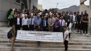 Ceremonie de lancement officiel de la rentree universitaire 2022 2023 departement d architecture 190