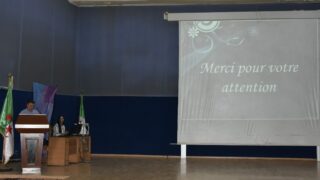 Conference animee par M KHALED Slimane Faculte de Technologie departement d Architecture 06 10 202276