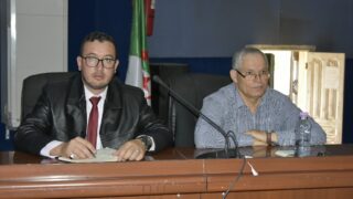 Conference animee par M Mohamed Larbi MERHOUM faculte de technologie departement d architecture 13 10 202241 1