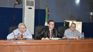 Conference animee par M Mohamed Larbi MERHOUM faculte de technologie departement d architecture 13 10 202251 1