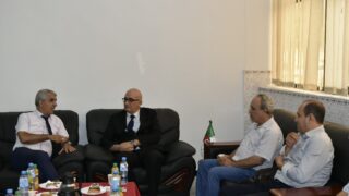 Signature de convention de partenariat entre l universite de Bejaia et le Haut Commissariat a l Amazighit 21 09 202217