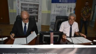 Signature de convention de partenariat entre l universite de Bejaia et le Haut Commissariat a l Amazighit 21 09 202296