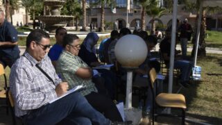 La tenue du focus groupe thematique intitulee infrastructure et vie a l universite 27 octobre 202223