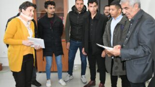 l Installation du Bureau des Etudiants refugies 29 11 202231