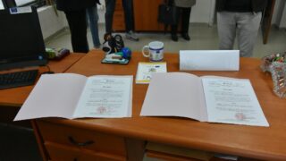 l Installation du Bureau des Etudiants refugies 29 11 202242