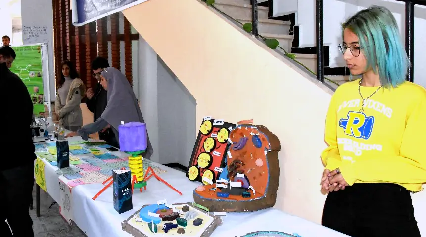 Les 5 éme journées des Sciences de la Nature et de la Vie.