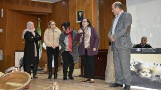 Célébration de YENNAYER 2973 89 Celebration de Yennayer a la faculte des lettres et des langues 11 01 2023029