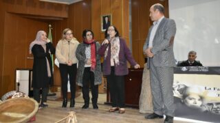 Célébration de YENNAYER 2973 90 Celebration de Yennayer a la faculte des lettres et des langues 11 01 2023030