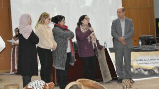 Célébration de YENNAYER 2973 91 Celebration de Yennayer a la faculte des lettres et des langues 11 01 2023031