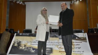 Célébration de YENNAYER 2973 102 Celebration de Yennayer a la faculte des lettres et des langues 11 01 2023042