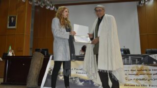 Célébration de YENNAYER 2973 111 Celebration de Yennayer a la faculte des lettres et des langues 11 01 2023051