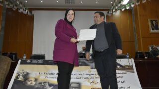 Célébration de YENNAYER 2973 112 Celebration de Yennayer a la faculte des lettres et des langues 11 01 2023052