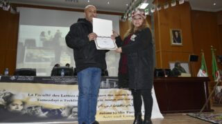 Célébration de YENNAYER 2973 120 Celebration de Yennayer a la faculte des lettres et des langues 11 01 2023060