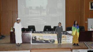 Célébration de YENNAYER 2973 139 Celebration de Yennayer a la faculte des lettres et des langues 11 01 2023080