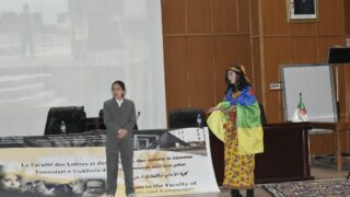 Célébration de YENNAYER 2973 147 Celebration de Yennayer a la faculte des lettres et des langues 11 01 2023088