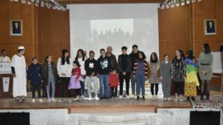 Célébration de YENNAYER 2973 159 Celebration de Yennayer a la faculte des lettres et des langues 11 01 2023100