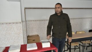 Célébration de YENNAYER 2973 185 Celebration de Yennayer a la faculte des lettres et des langues 11 01 2023126