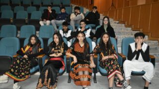 Célébration de YENNAYER 2973 189 Celebration de Yennayer a la faculte des lettres et des langues 11 01 2023132