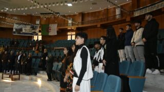 Célébration de YENNAYER 2973 191 Celebration de Yennayer a la faculte des lettres et des langues 11 01 2023134