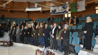Célébration de YENNAYER 2973 193 Celebration de Yennayer a la faculte des lettres et des langues 11 01 2023136