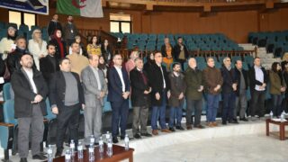 Célébration de YENNAYER 2973 201 Celebration de Yennayer a la faculte des lettres et des langues 11 01 2023144