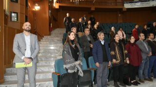 Célébration de YENNAYER 2973 202 Celebration de Yennayer a la faculte des lettres et des langues 11 01 2023145