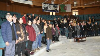 Célébration de YENNAYER 2973 205 Celebration de Yennayer a la faculte des lettres et des langues 11 01 2023148