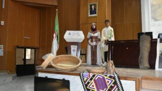 Célébration de YENNAYER 2973 213 Celebration de Yennayer a la faculte des lettres et des langues 11 01 2023156