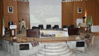 Célébration de YENNAYER 2973 241 Celebration de Yennayer a la faculte des lettres et des langues 11 01 2023185