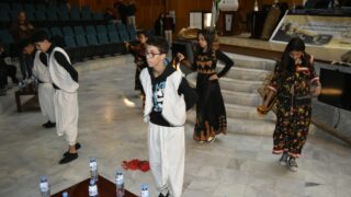 Célébration de YENNAYER 2973 17 Celebration de Yennayer a la faculte des lettres et des langues 11 01 2023209