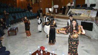 Célébration de YENNAYER 2973 24 Celebration de Yennayer a la faculte des lettres et des langues 11 01 2023212