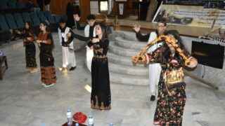 Célébration de YENNAYER 2973 30 Celebration de Yennayer a la faculte des lettres et des langues 11 01 2023217