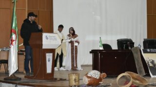 Célébration de YENNAYER 2973 67 Celebration de Yennayer a la faculte des lettres et des langues 11 01 2023257