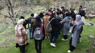 Sortie pedagogique au site patrimoniale Ibarissen au profit des etudiants du palier licence 1 Architecture le 07 mars 2023100 1