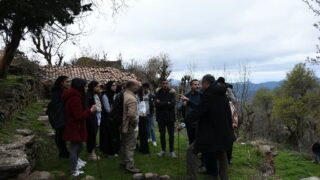 Sortie pedagogique au site patrimoniale Ibarissen au profit des etudiants du palier licence 1 Architecture le 07 mars 2023120 1
