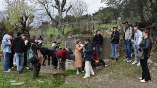 Sortie pedagogique au site patrimoniale Ibarissen au profit des etudiants du palier licence 1 Architecture le 07 mars 2023200